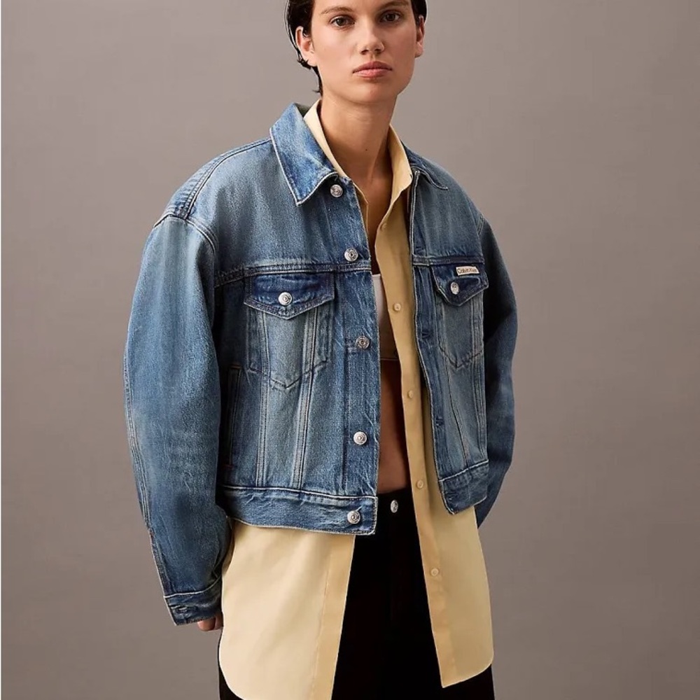 Calvin Klein 90's Denim Trucker Jacket